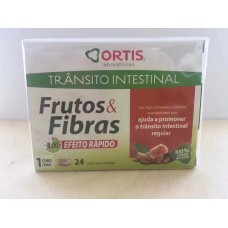 Frutos E Fibras Efeito Rapido Cubos X 24 cubos mast 法国 Ortis柯得仕排毒养颜纤瘦果24粒 通便改善口气 水果瘦  快速果泥状