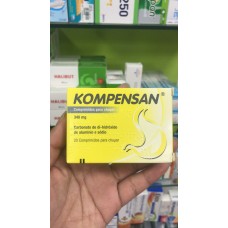 KOMPENSAN COMP 340 MG X 20 中和胃酸药（氢氧化铝钠）