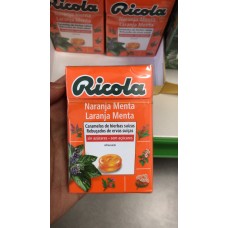 Ricola Reb S/ Laranja Menta 50 G